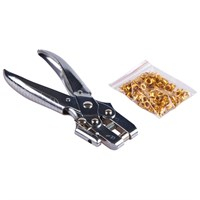 Amtech Heavy Duty Eyelet Plier With 100pc Eyelets Amtech Heavy Duty Eyelet Plier With 100pc Eyelets